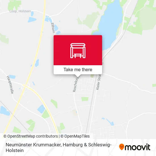 Карта Neumünster Krummacker