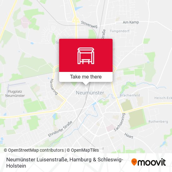 Neumünster Luisenstraße map