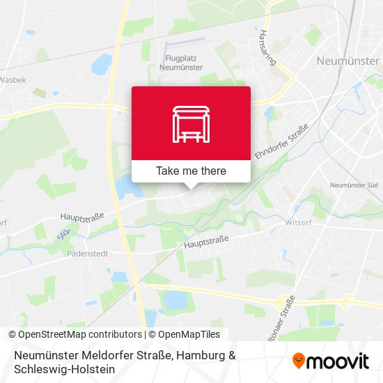 Neumünster Meldorfer Straße map