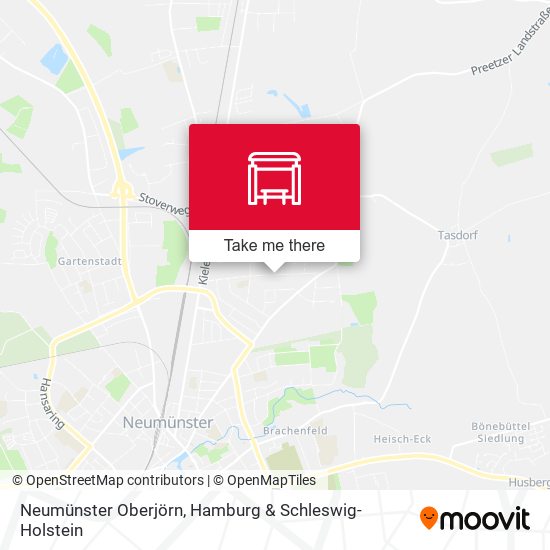 Neumünster Oberjörn map