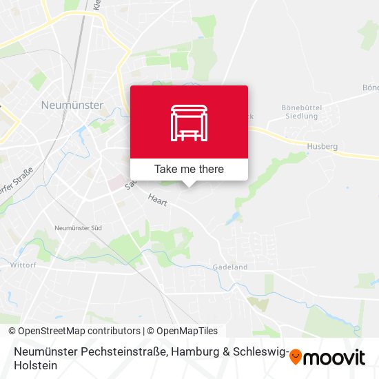 Neumünster Pechsteinstraße map
