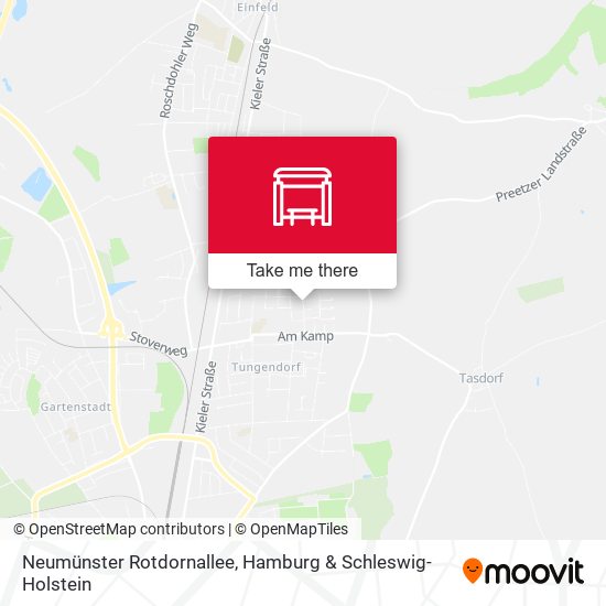 Neumünster Rotdornallee map