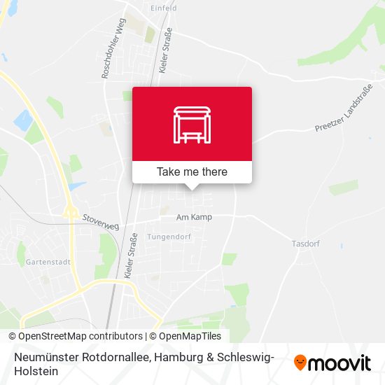 Neumünster Rotdornallee map