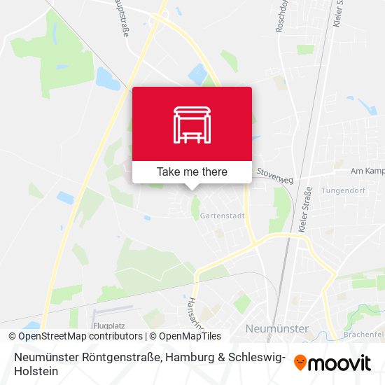 Neumünster Röntgenstraße map