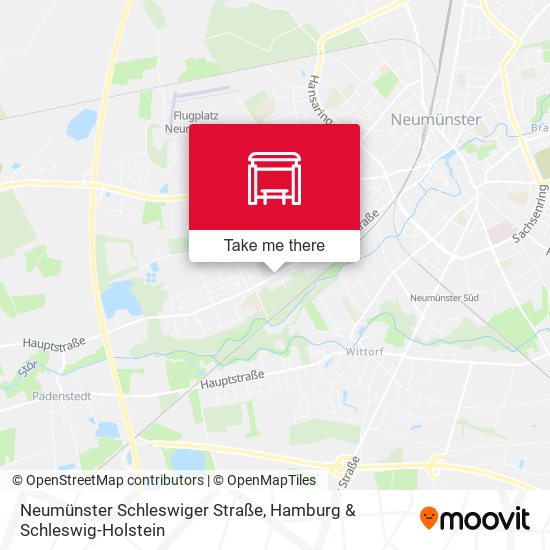 Neumünster Schleswiger Straße map