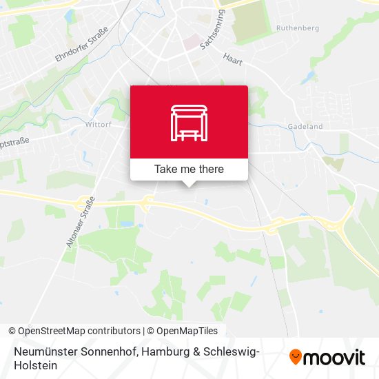 Neumünster Sonnenhof map