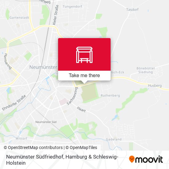 Neumünster Südfriedhof map