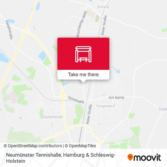 Neumünster Tennishalle map
