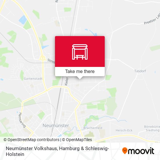 Neumünster Volkshaus map