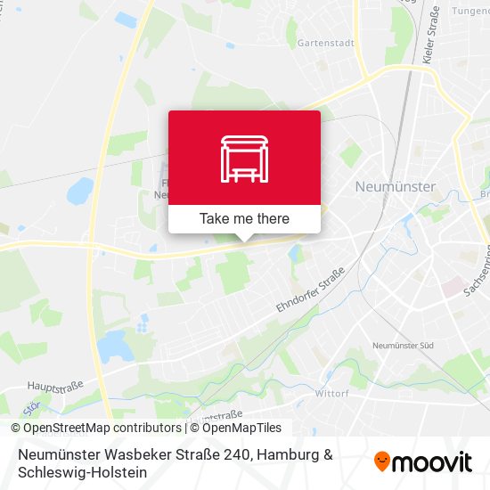 Neumünster Wasbeker Straße 240 map