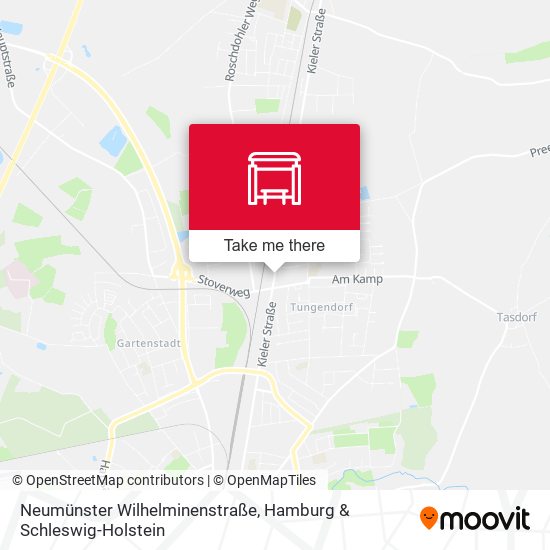 Neumünster Wilhelminenstraße map