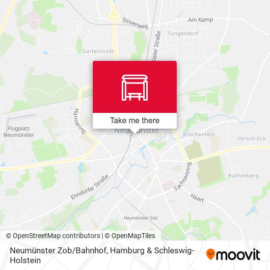 Neumünster Zob/Bahnhof map