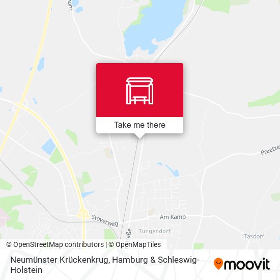 Neumünster Krückenkrug map
