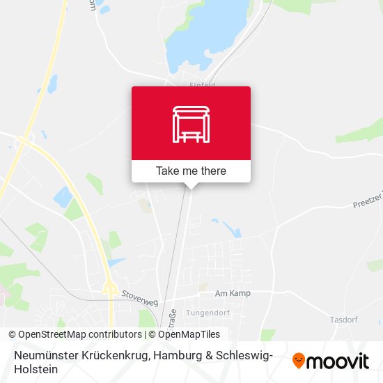 Neumünster Krückenkrug map