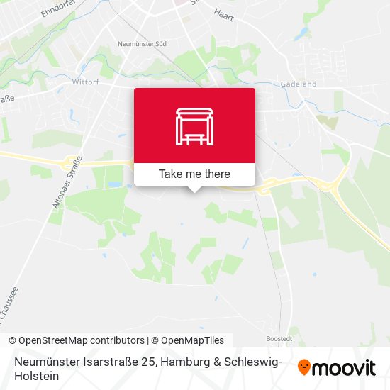 Neumünster Isarstraße 25 map