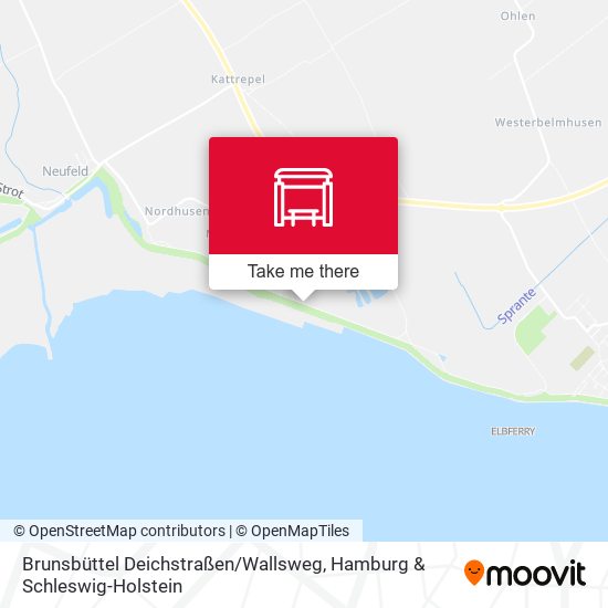 Brunsbüttel Deichstraßen / Wallsweg map