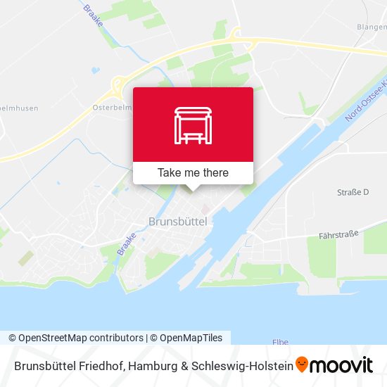 Brunsbüttel Friedhof map