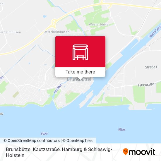 Brunsbüttel Kautzstraße map