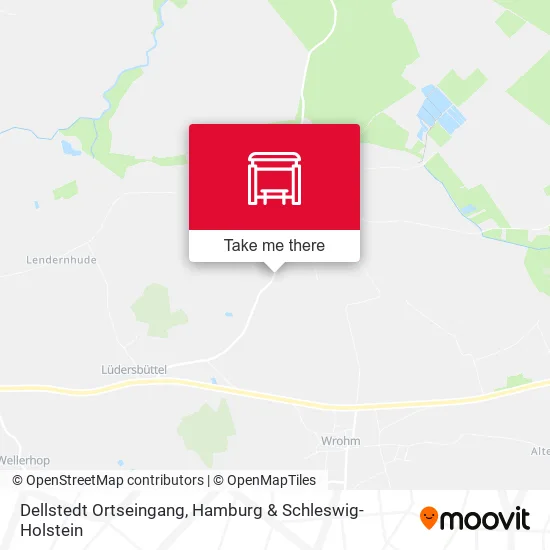 Карта Dellstedt Ortseingang