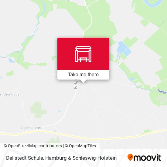 Dellstedt Schule map