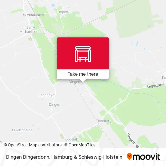 Карта Dingen Dingerdonn