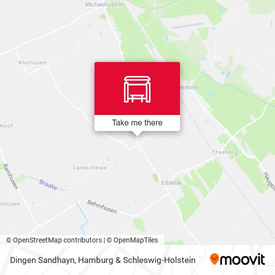 Карта Dingen Sandhayn