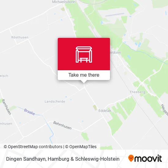 Карта Dingen Sandhayn