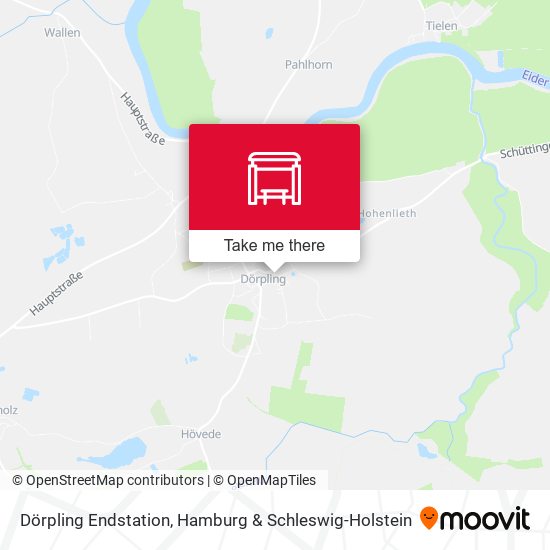 Dörpling Endstation map