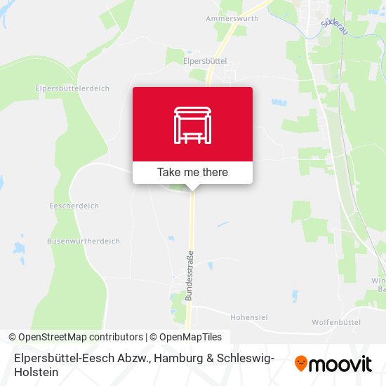 Elpersbüttel-Eesch Abzw. map
