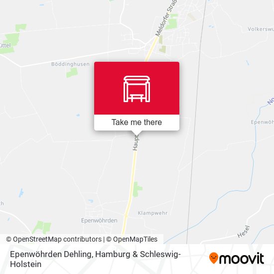 Epenwöhrden Dehling map