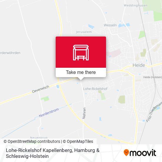 Lohe-Rickelshof Kapellenberg map