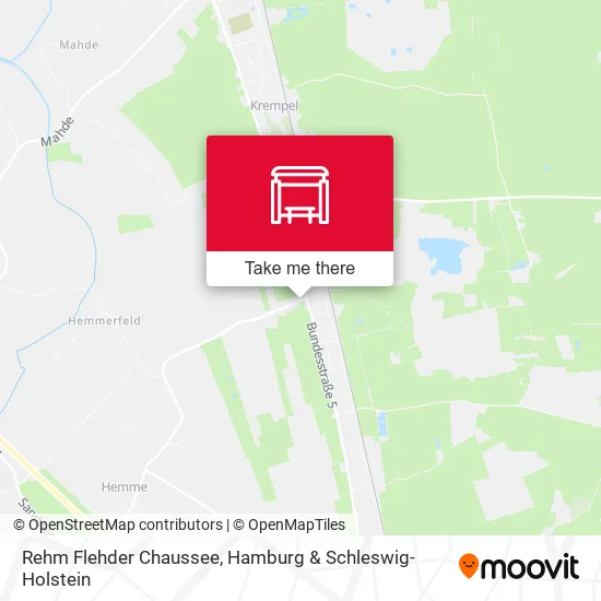 Карта Rehm Flehder Chaussee