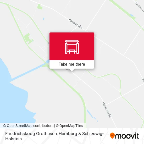 Карта Friedrichskoog Grothusen