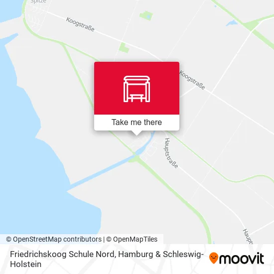 Карта Friedrichskoog Schule Nord