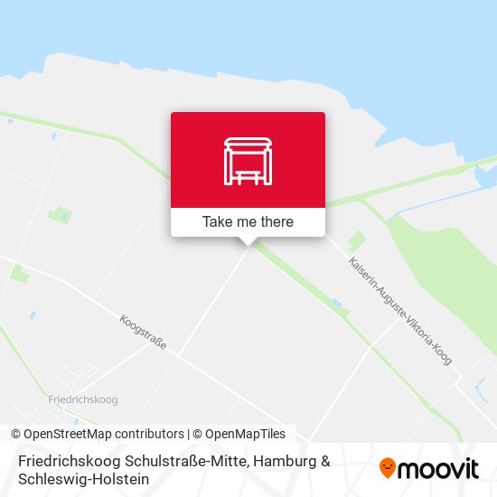 Friedrichskoog Schulstraße-Mitte map