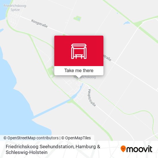Friedrichskoog Seehundstation map
