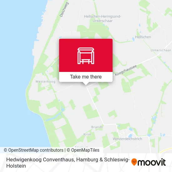 Карта Hedwigenkoog Conventhaus