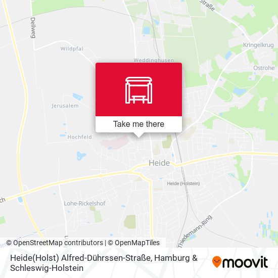 Heide(Holst) Alfred-Dührssen-Straße map