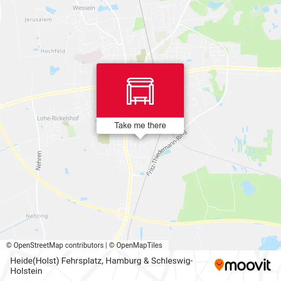 Карта Heide(Holst) Fehrsplatz
