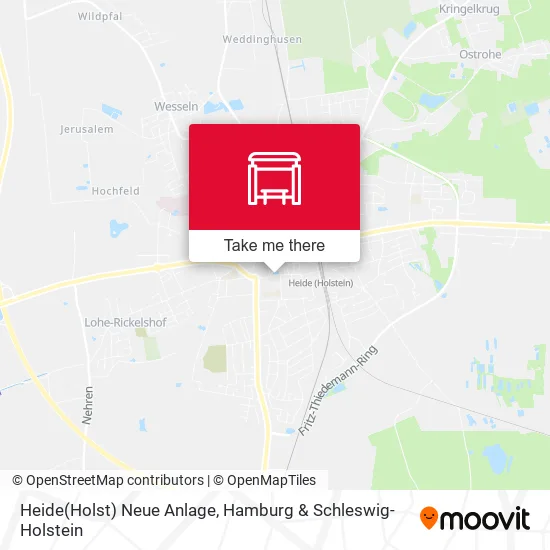 Карта Heide(Holst) Neue Anlage