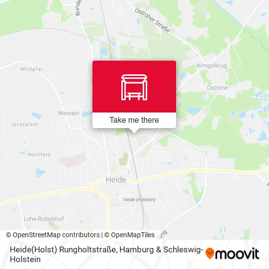 Карта Heide(Holst) Rungholtstraße