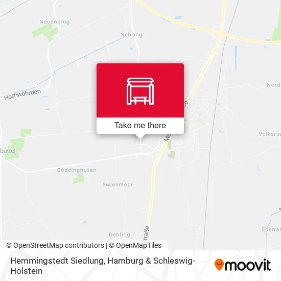 Карта Hemmingstedt Siedlung
