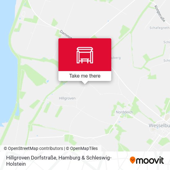 Hillgroven Dorfstraße map
