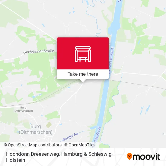 Карта Hochdonn Dreesenweg