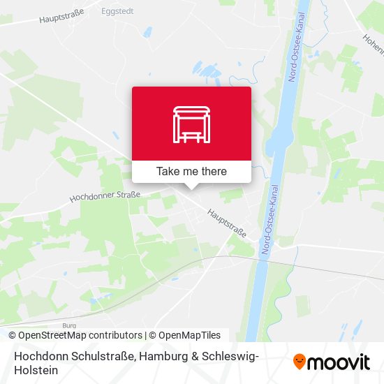 Hochdonn Schulstraße map