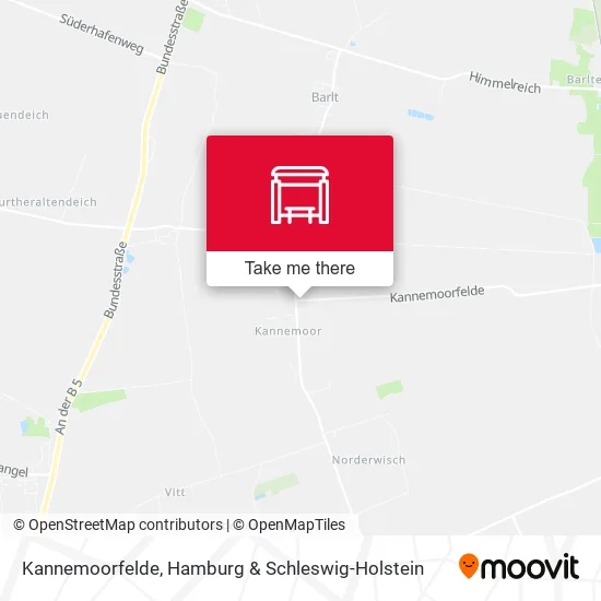 Карта Kannemoorfelde