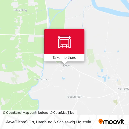 Карта Kleve(Dithm) Ort