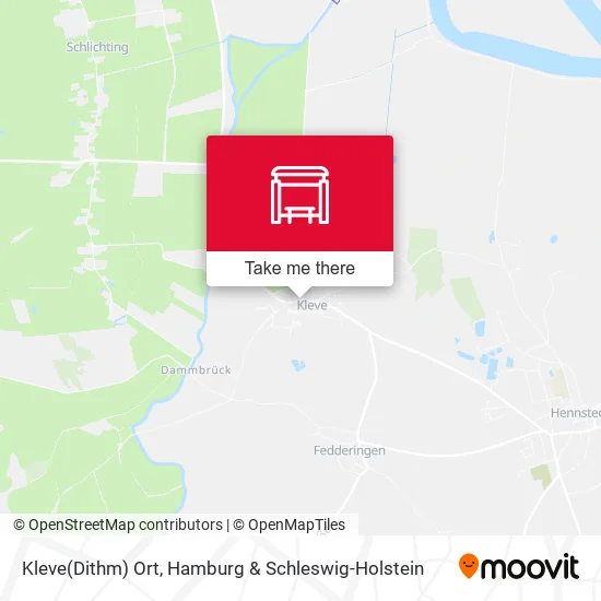 Карта Kleve(Dithm) Ort