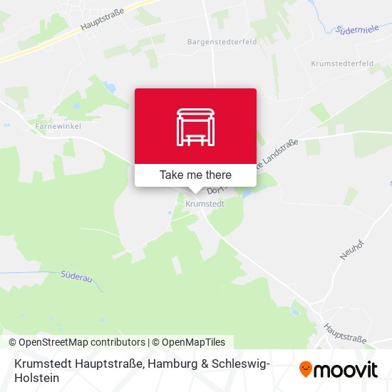 Krumstedt Hauptstraße map
