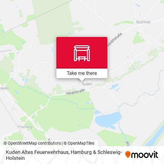 Kuden Altes Feuerwehrhaus map